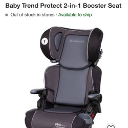 2-1 Booster Seat New In Box