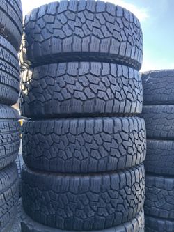 4 semi New Tires 285/70r17 Falken Walpeack At3 🤑 free Installation ‼️