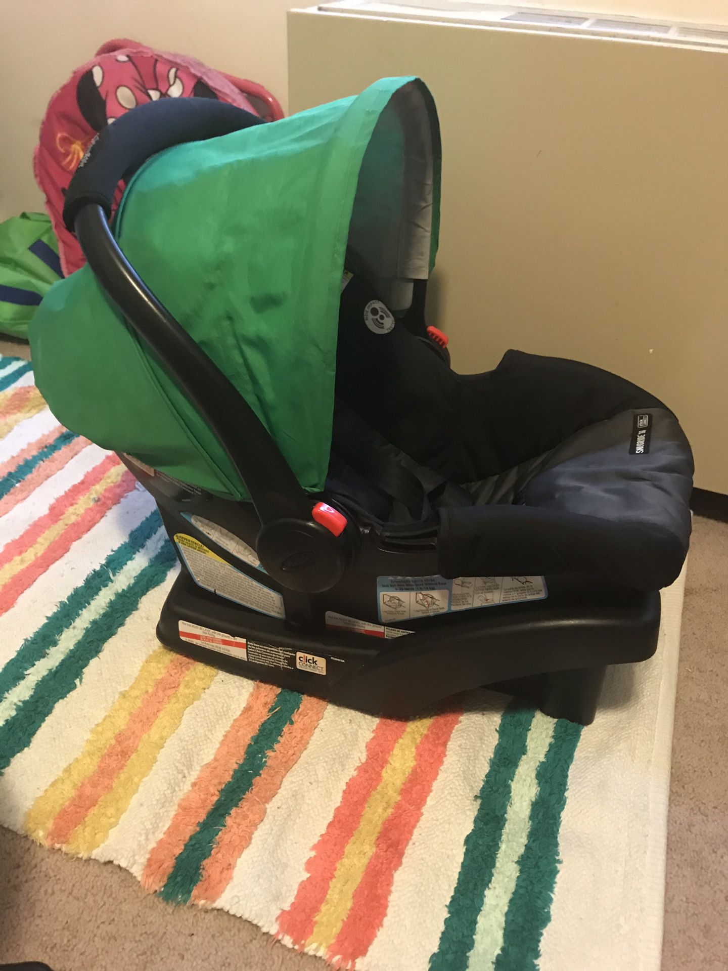 Craco click connect infant car seat