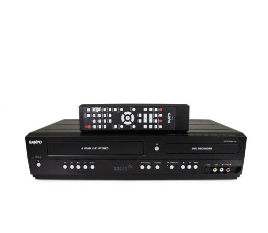 SANYO VHS/DVD