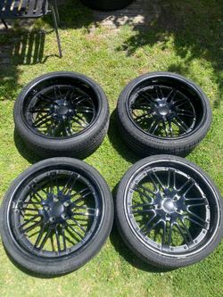 20inch staggered rims