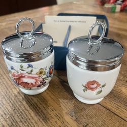 Royal Worcester Porcelain Egg Coddler