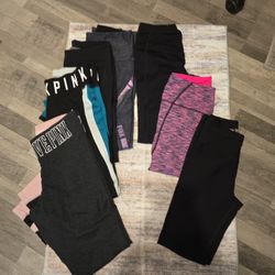 Victoria's Secret And Pink Legging Lot