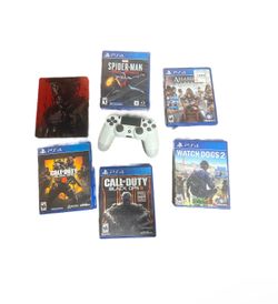 PS4 Bundle – Official Sony Controller + Black Ops + Spider-Man Miles Morales + More