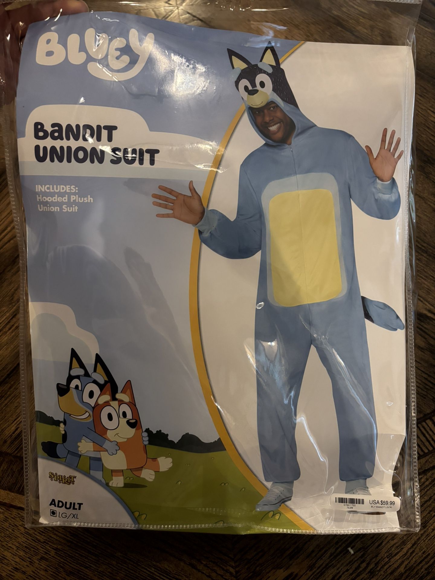 Bandit Costume From Bluey
