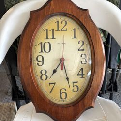  Vintage Verichron Project Wall Clock