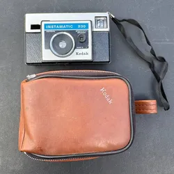 Kodak Instamatic X-30 Film Camera w/ Case & Manuals Vintage 1960s