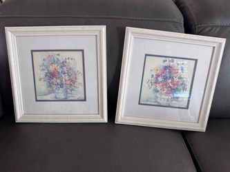 Barbara Mock framed Floral prints
