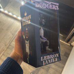 Dodgers LeBron James Lakers Bobble head
