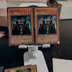 Lord Of D. Yu-Gi-Oh Cards X2