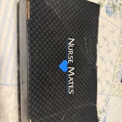 Nurse Mates Women's Jade Black Slip-on Nursing Wedges,