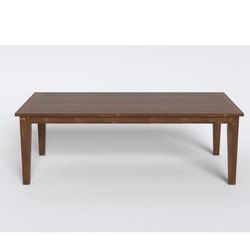 Brown Acacia Wood Coffee Table