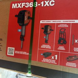 Milwaukee MX FUEL Lithium-Ion Cordless 1-1/8 in. Breaker with Battery and Charger