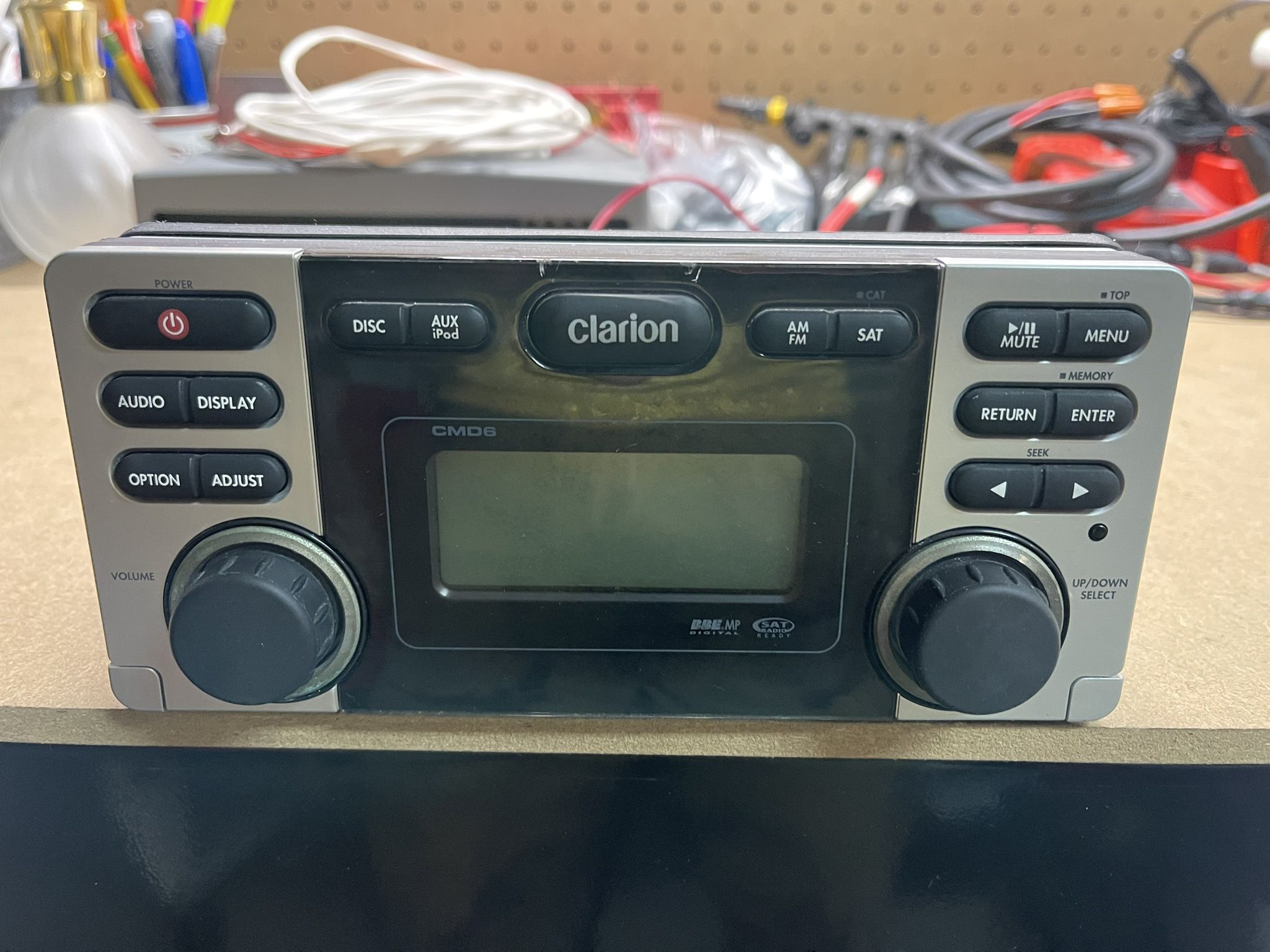 Clarion CMD6 AM / FM Radio CD USB Marine Receiver Stereo