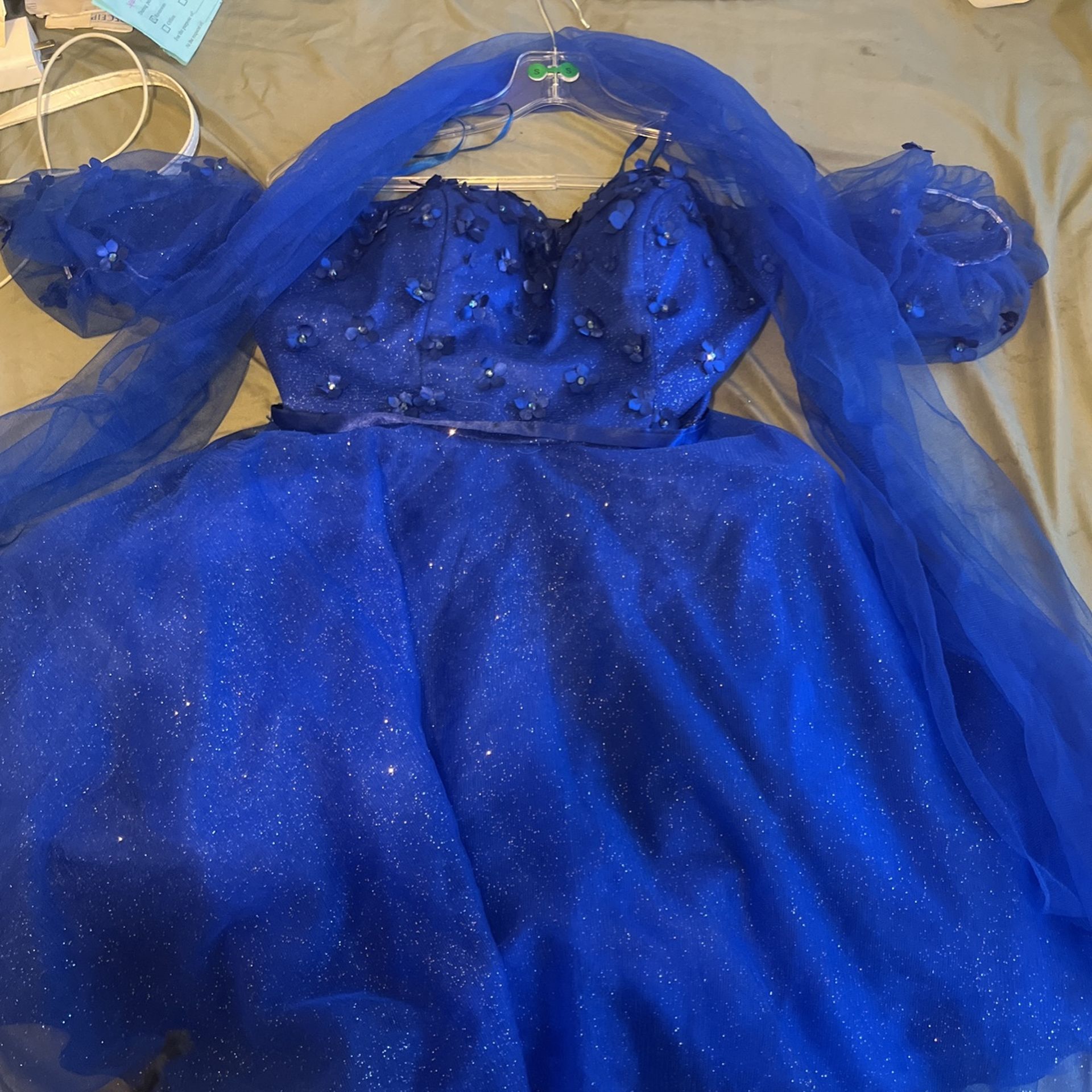 Homecoming/prom Dress - Royal Blue ,size Small