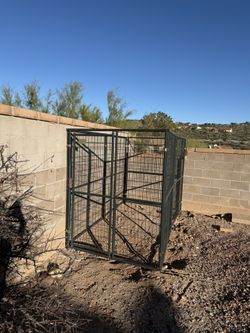 Retriever 6 ft. x 5 ft. x 10 ft. Lodge Expandable Welded Wire Dog Kennel