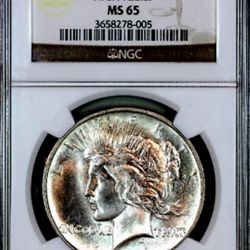Rare 1923 Silver Peace Dollar(uncirculated)