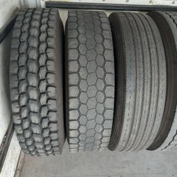 Tractor Trailer Tires... & ... Some Other Smaller Ones