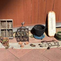 garden decor & outdoor pots 🪴