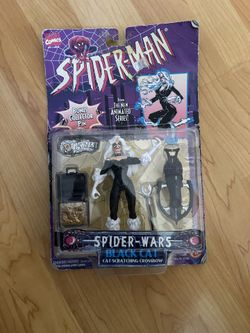 Black Cat TAS Spiderman figure 1994