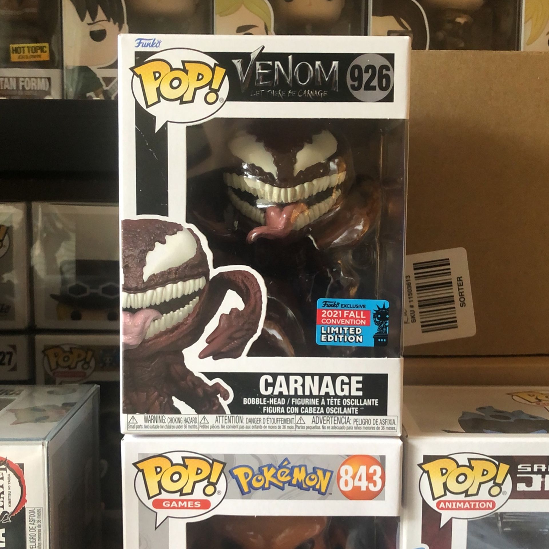 Funko Carnage Nycc Shared Exclusive