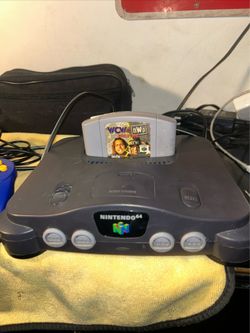 Nintendo 64 with one game controller power cord