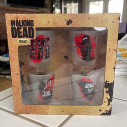 Walking Dead Shot Glass Pack