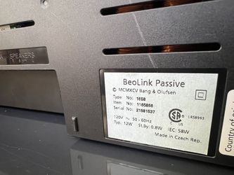 Bang And OLUFSEN BeoLink Passive