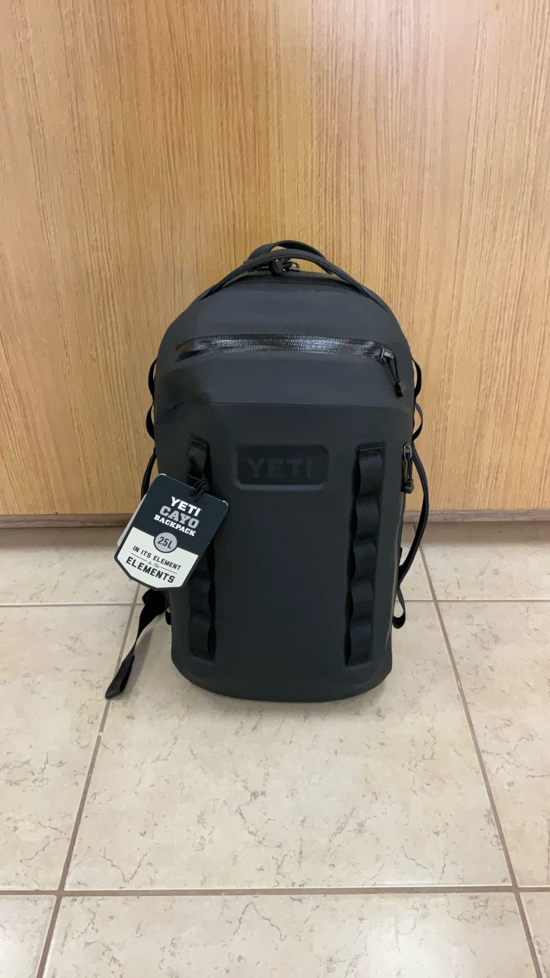 YETI CAYO 25 LITER BACKPACK.