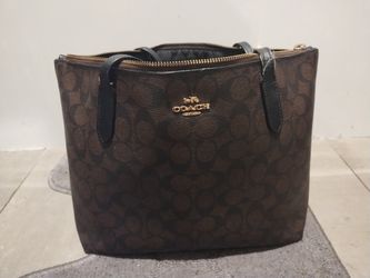 coach zip bag