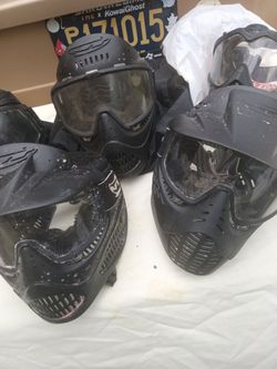 Used P-Ball masks