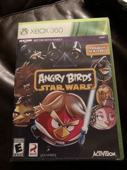 XBOX 360 Angry Birds Star Wars video game