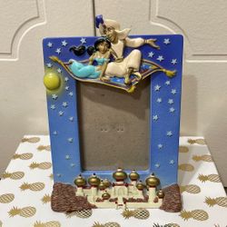 Vintage Disney Aladdin Frame 