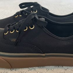 Vans Black Sneakers (size 9)
