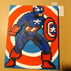 Captain America Marvel Wall Art