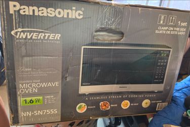 Brand New Panasonic 1.6 Cu. Ft. Inverter Microwave