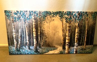 Beautiful Birch Tree Canvas