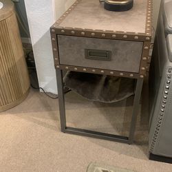 Small chair side  table