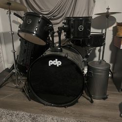 PDP Black Drum Set 5 Pc