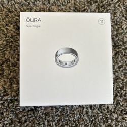 Oura Ring Gen 4  Silver, Size: 11*BRAND NEW*