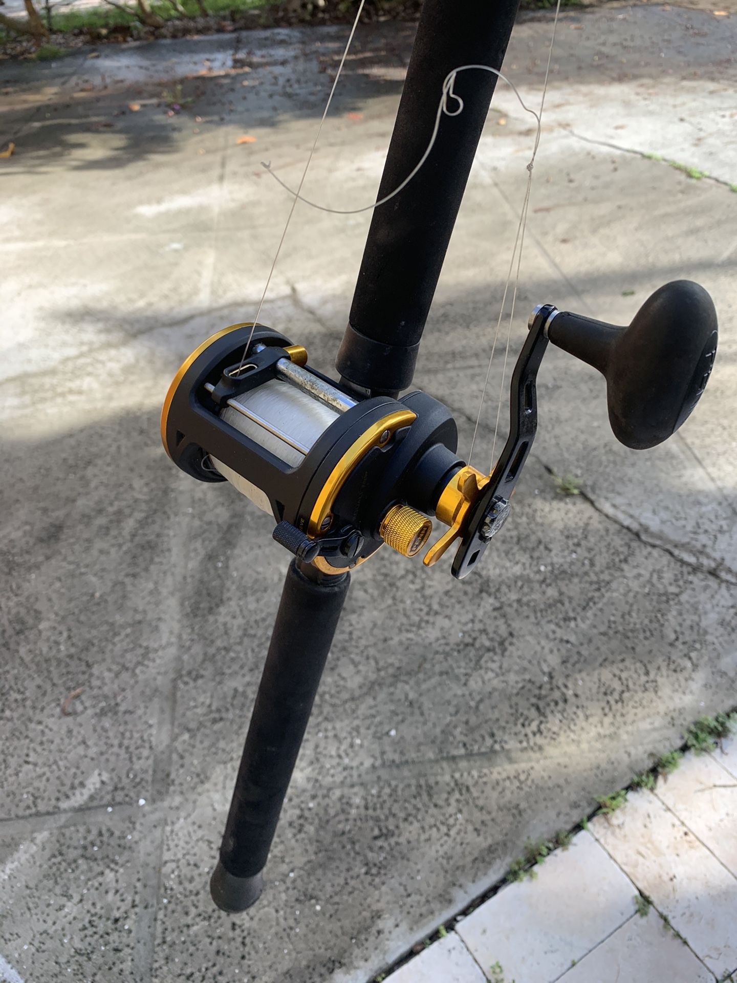 Penn Squall 20lw On Pampage Rod