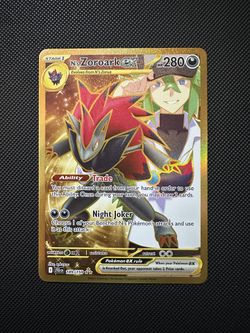 Journey Together N’s Zoroark EX Hyper Rare