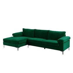 Green Velvet Couch From Wayfair