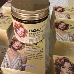 Facial Whipped Tallow Honey Balm