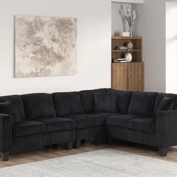 Logan 2 Onyx Sectional 
