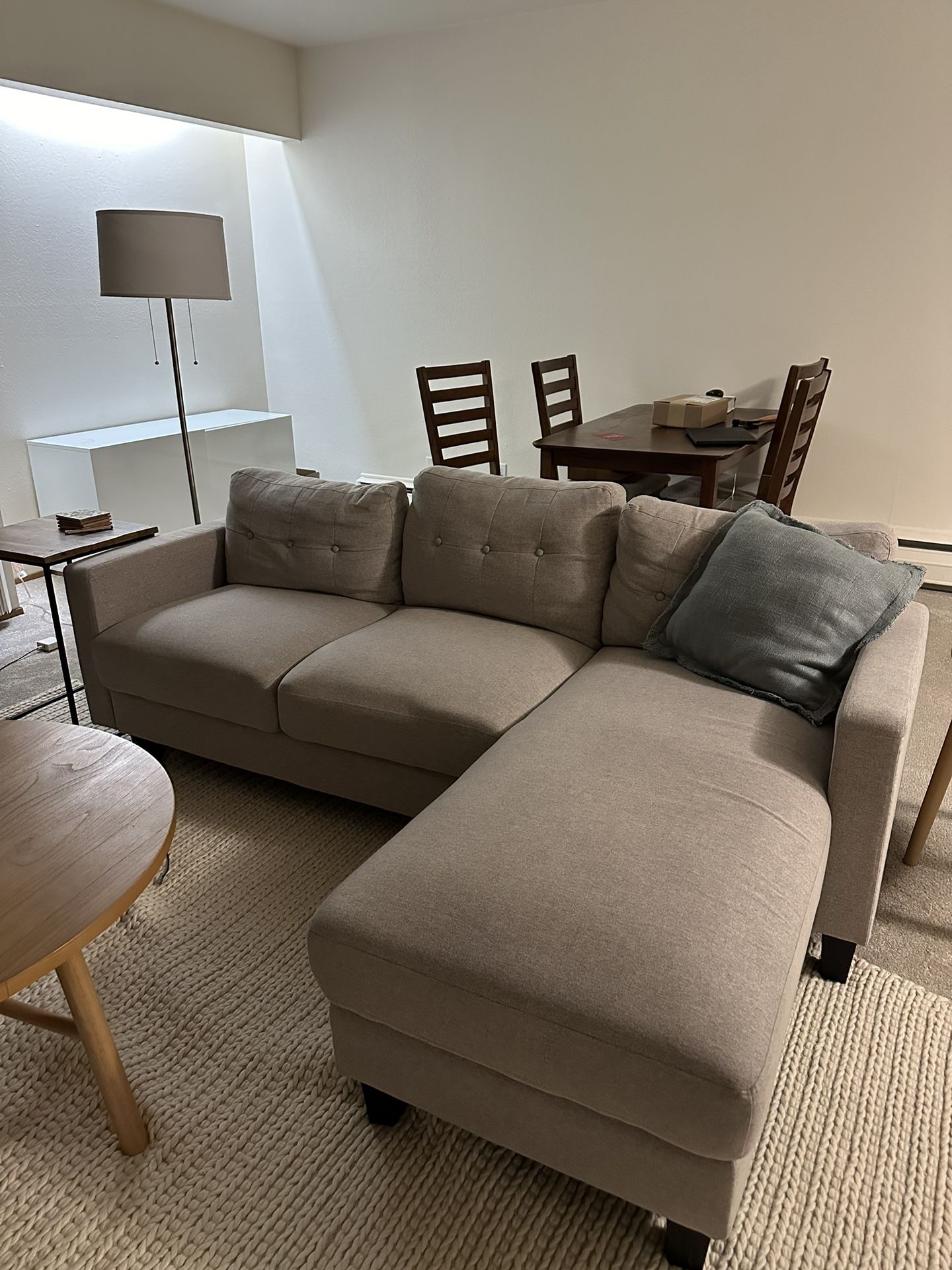Left Sided Sectional Couch 