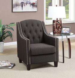 Accent Chair ash black on sale only at elegant furniture 🎈📦🤩