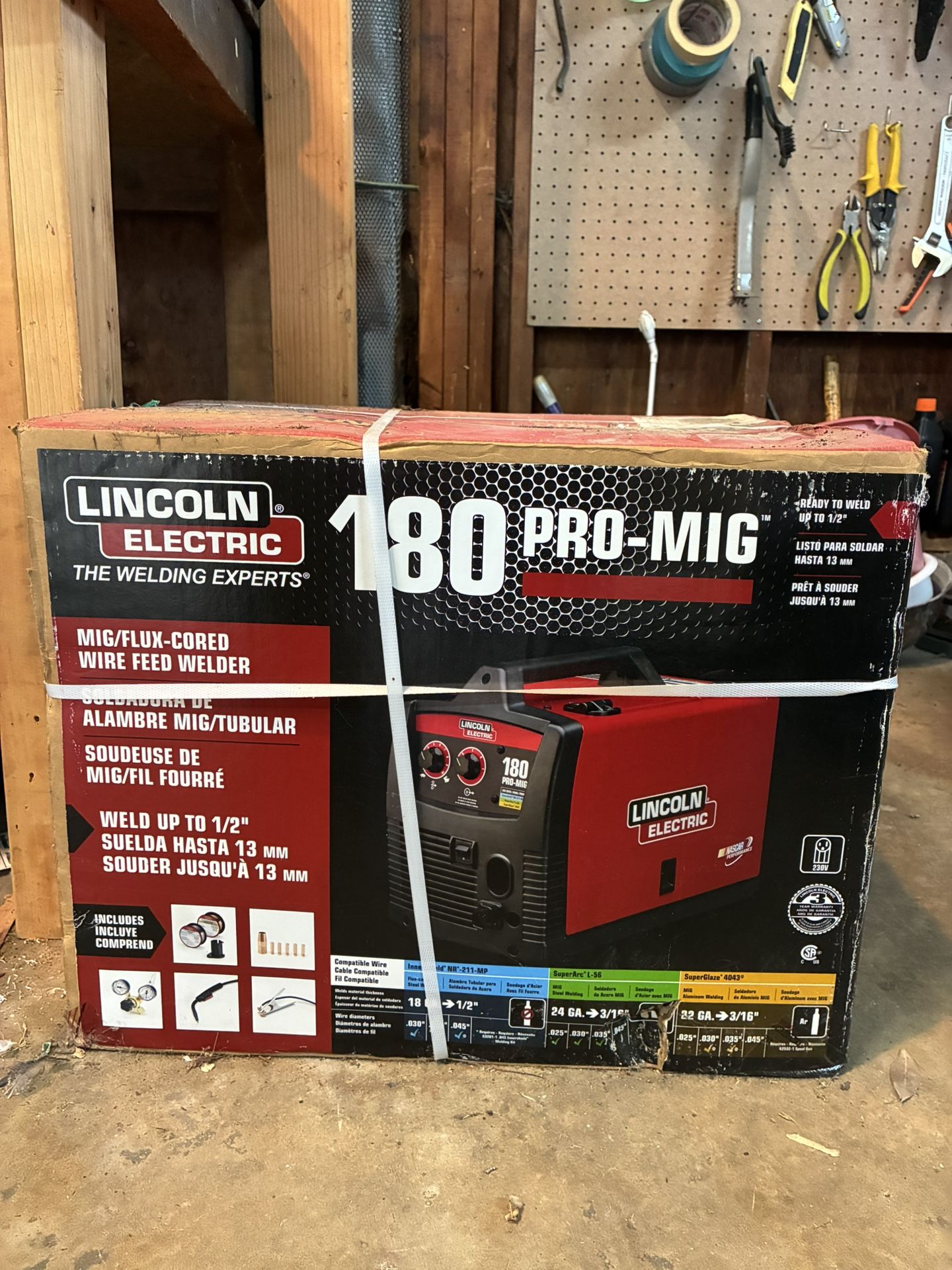 Lincoln Pro Mig 180 Wire Feed Welder