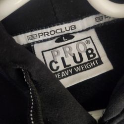 Black Pro Club Heavyweight Hoodie