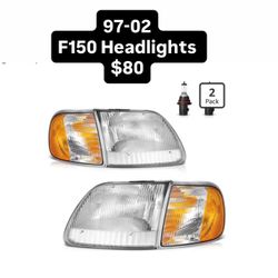 97-02 F150 Headlights 